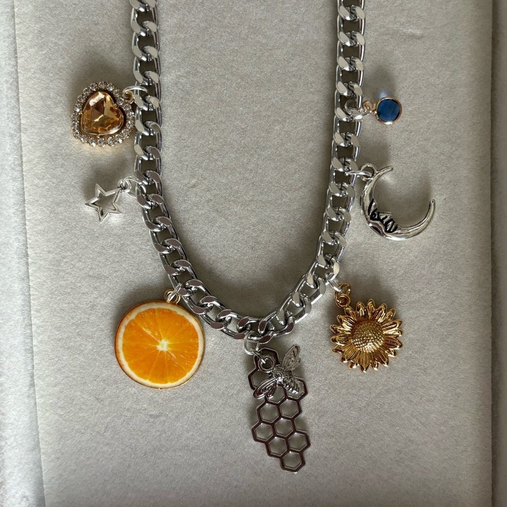 Custom charm necklace!
